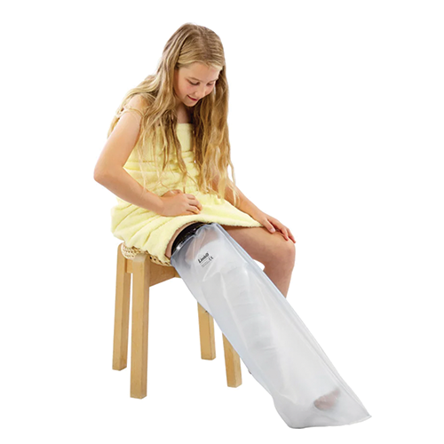 Child’s Full Leg Cast Waterproof Protector